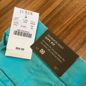 NEW JCrew Cropped Skimmer Pant